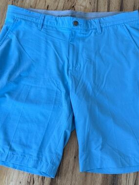 Adidas Men's Blue Performance Golf Shorts